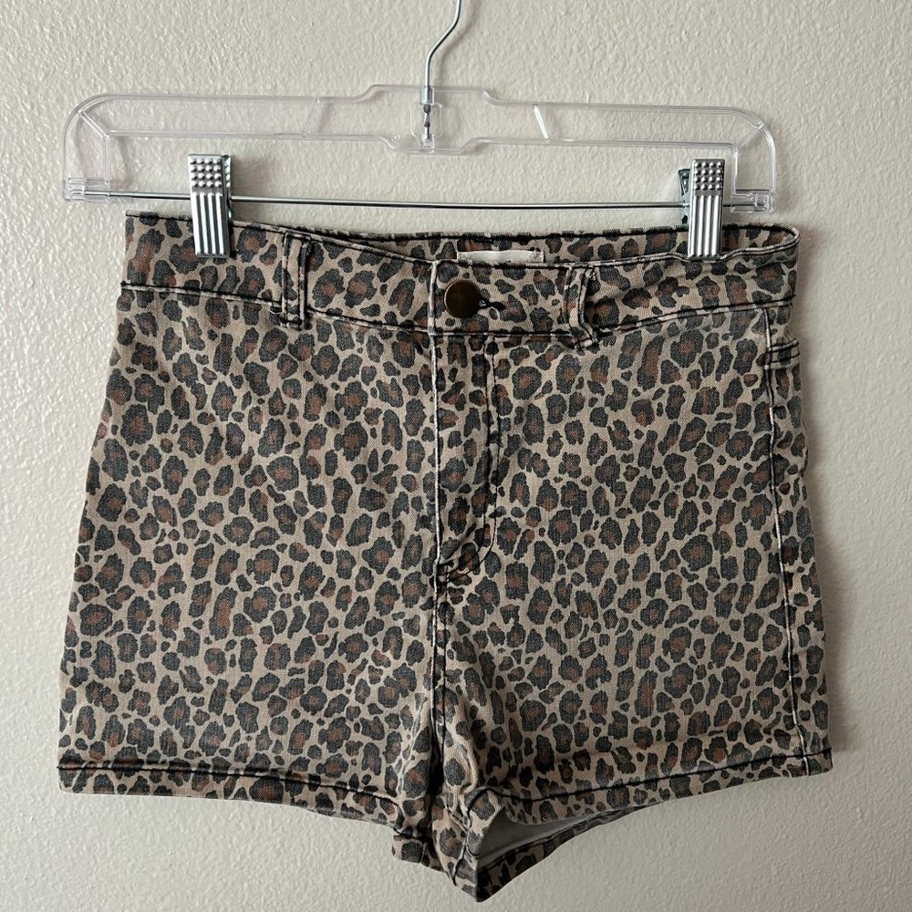 Altar'd State Cheetah Shorts